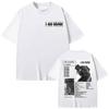 Harajuku Short Sleeve T-shirt Men's Women's Fashion Vintage T-shirts Rapper Playboi Carti I Am Music Graphic T Shirts
