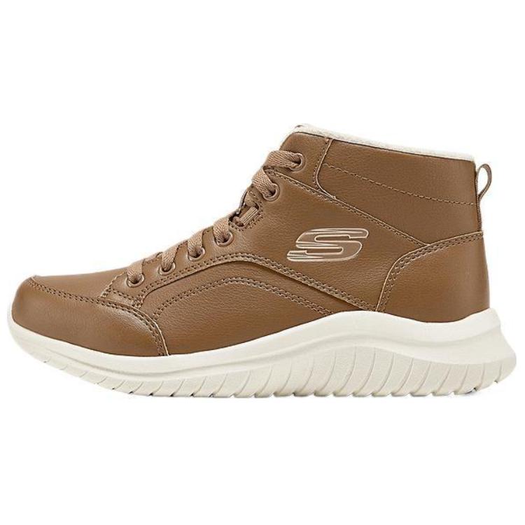 Skechers Sport Удобные Легкие Высокие Повседневные Кроссовки Женские Коричневые 167975-CSNT 35