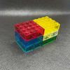 10 pz 2x4 Punti Particella Piccola Trasparente Chiaro Mattoncino Parti Blocchi da Costruzione Giocattoli per Bambini Fai da Te Casa Cascata Compatibile 3001