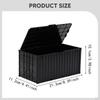 Mini Desktop Storage Box Shaped Like A Container, Large Capacity, Practical And Unique, with