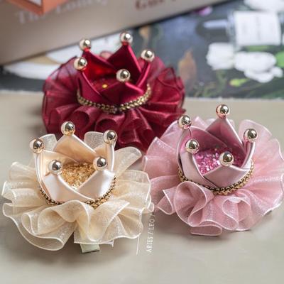 Fermagli per Capelli a Forma di Corona da Principessa per Bambine - Accessorio Cerchietto Fermaglio per Neonati e Bambini Piccoli.