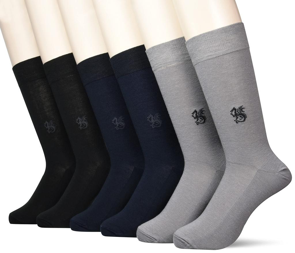 Winter One Point Size M [Kuchigomu Kaikaku] Men's Socks, Dragon,