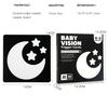 Carte per Stimolazione Visiva del Bambino Montessori Alto Contrasto Flash Card Regalo per Neonati Giocattolo Cognitivo per Bambini