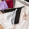 Sexy Lace Panties Transparent Mesh Triangle Women's Panties