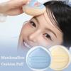Marshmallow Air Cushion Powder Puff - Dual-Use Dry/Wet Applicator for Foundation & Sheer Base, Professional Makeup Tool
