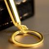 Keychain Pendant Mini Simulation Microphone Pendant Metal Key Holder Car Key Accessories Music Lover Gift