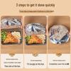 Thickened Aluminum Foil Food Wrap: Washable, Multi-functional, BBQ Sleeve, Labelable, Fresh-Keeping Cover