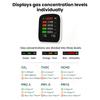 Professional 8 In 1 WIFI Air Quality Monitor CO2 HCHO TVOC PM1.0 PM2.5 PM10 Tester Temperature Humidity Meter Carbon Dioxide Multifunctional Detector