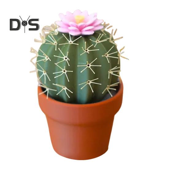 

Набор солонок и перечниц «Кактус» с воронкой в виде цветка, кухонный диспенсер для специй, подарок на новоселье для гурманов темно-зеленого