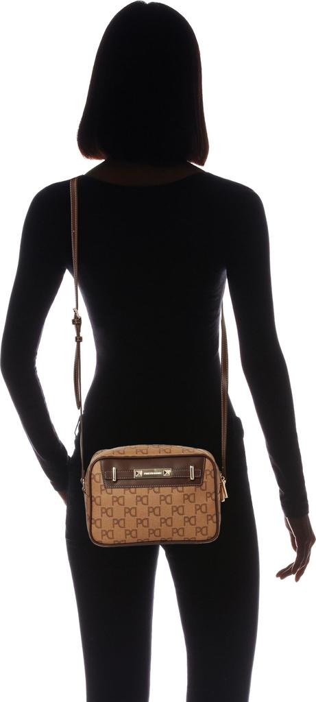 Pinky & Diane Pyramid Shoulder Bag, Women's, Brand Logo, PVC, Trendy, PDLHFKS1