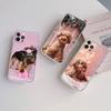BF49 DOG Poodle Soft Shell Transparent Phone Case for Motorola Moto G7 G8 G9 G84 G85 G73 G24 G15 Z2 Play Power Plus