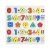 3D Educational Matching Learning Board Hands-on Wooden Puzzle with
