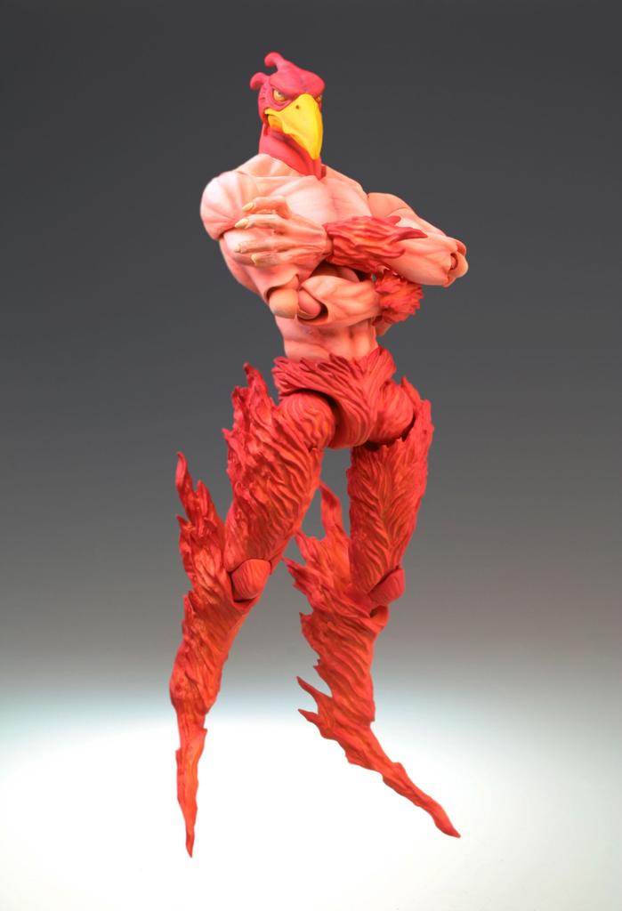 Super Action Statue [JoJo's Bizarre Adventure] Part 3 7. Magician's Red (Hirohiko Araki's designated color) (Reproduction)