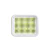 Camellia Double-Layer Green Plastic Tea Tray