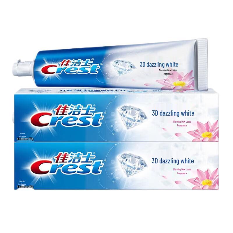 

Crest 3D White Morning Dew Lotus Toothpaste