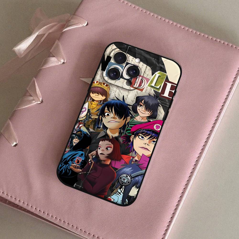 G-GorillazS Band Phone Case For IPhone 17 16 15 14 13 12 11 PRO MAX PLUS Mini TPU Soft To Skin-friendly Case