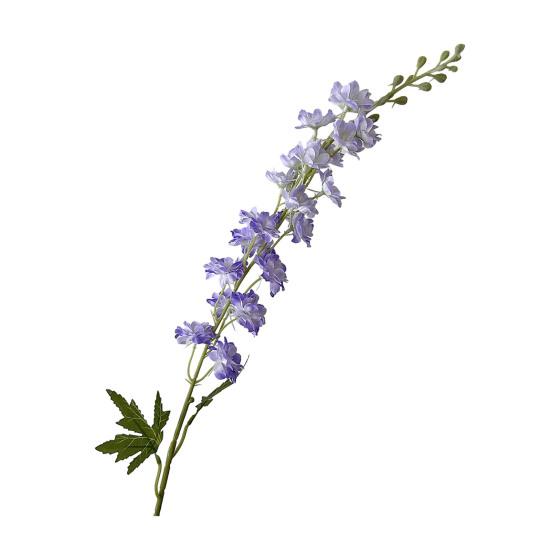 

Larkspur Artificial Flowers Realistic Delphinium with Bendable Stems Rustic Floor Vase Decor for Home Wedding Decor Reusable Floral темно-фіолетовий колір