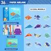 36 Pages  Children Creative Origami Paper Planes Folding DIY Parent-child Full Color Handicraft Toy Aircraft Educational Toy