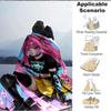 1pc KPop Demon Hunters Soft & Warm Flannel Blanket, Multi-Purpose Throw Blanket for Couch, Sofa, Office, Bed, Camping, Travel