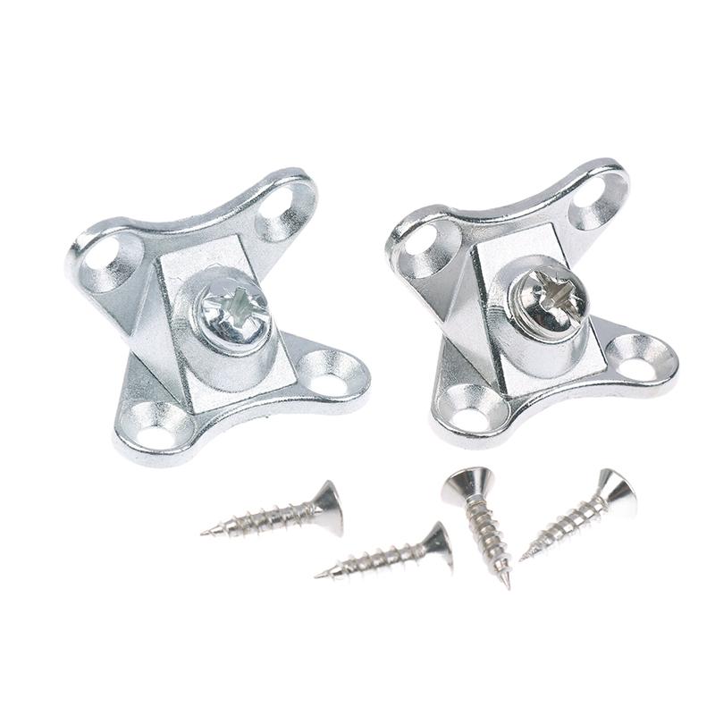 6/10 Set Removable Corner Bracket Zinc Alloy Butterfly Corner Bracket With Screws - Support Connectors For Furniture Drawers
