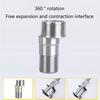 Extendable Shower Arm Flexible & Convenient Shower Head Extension Swivel Joint 360 Degrees Rotations Simple Installs