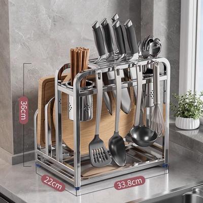 Multi-functional Kitchen Knife & Chopping Board Organizer