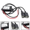 Convertitore DC 12V a 5V 3A Doppio USB Regolatore di Alimentazione per Auto Step-Down di Tensione