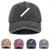 Washable Large Head Hat with Wide Brim Sun Protection Peaked Cap for Women High-end Baseball Cap for Men
