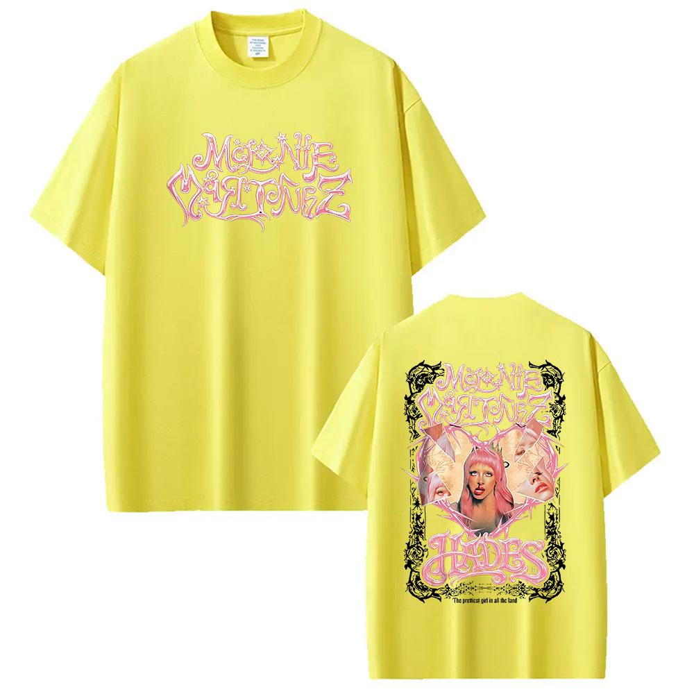 

Singer Melanie Martinez Heads Tour 2026 Fans Gift TShirt UNISEX Women Harajuku Vintage Cotton Y2K Short Sleeve Shirt Streetwear S