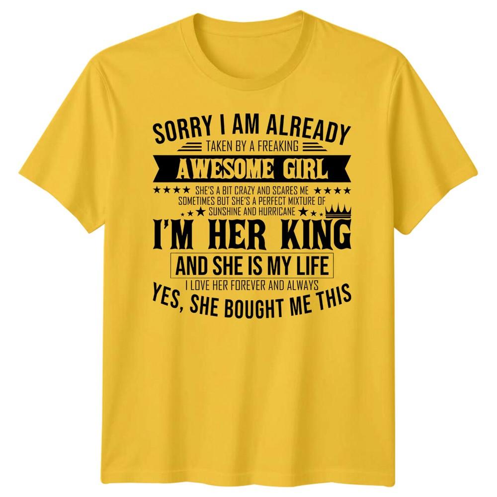 Scusa, sono già impegnato T-shirt Unisex Fantastica Maglietta per Fidanzata