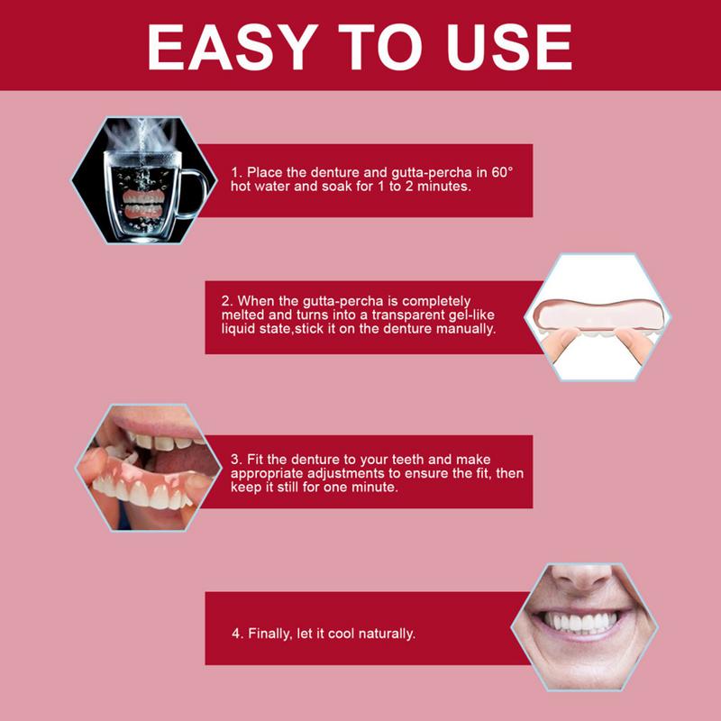 Silicone Denture Relin Es Kit Professional Denture Set Silicone Denture Set Relin Es Prothese Laugh Veneers Teeth Orthodontic