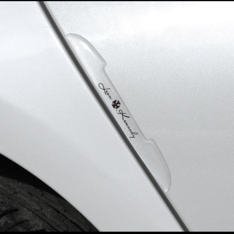 Autocollants transparents anti-collision pour portière de voiture, bande de protection pour rétroviseur, protection des bords latéraux