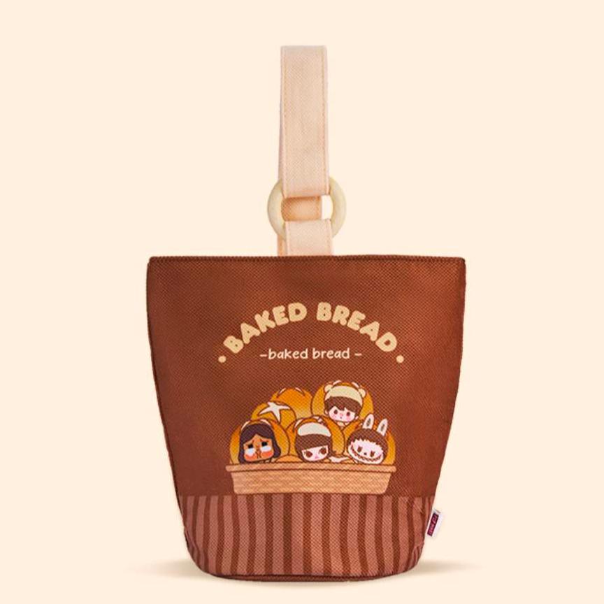

New POP MART Cute Grain Baked Puffy Collection, Bucket Bag Trend Based Products PPMT-2410-0207 Bucket Bag