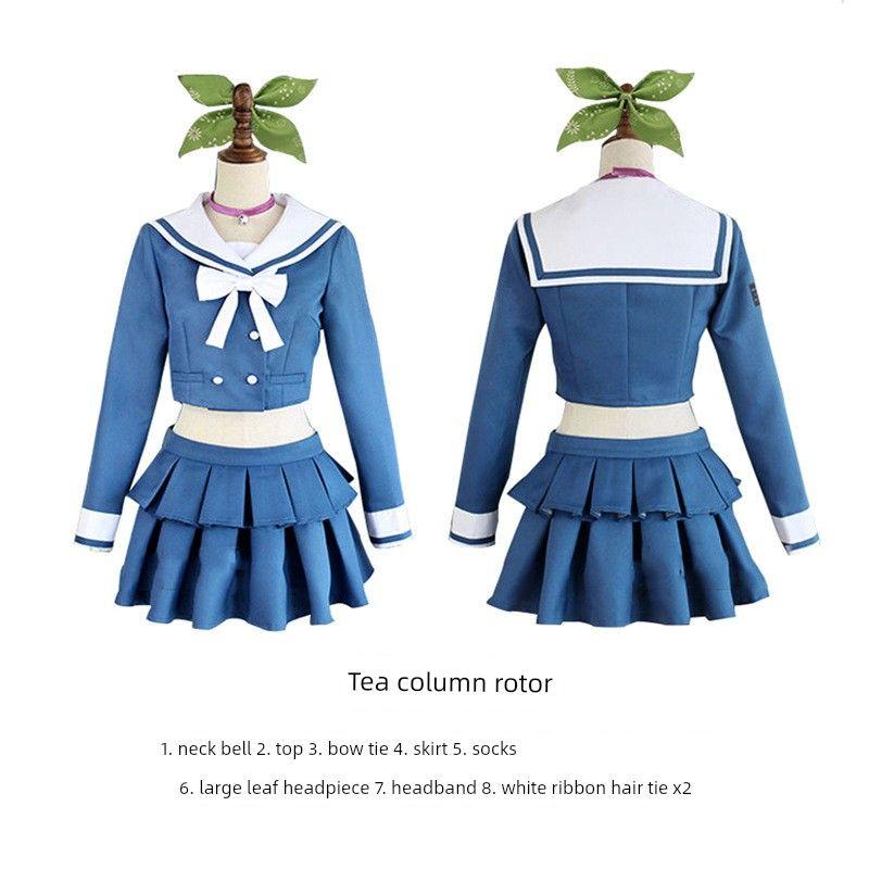 Danganronpa V3 Chazoku Rotor Cosplay Costume Harukawa Maji Ouma Kokichi Cosplay Costume Full Character Outfits
