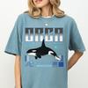 Orca Comfort Colors Herren Kinder T-Shirt, Meeresliebhaber Meeresleben T-Shirt
