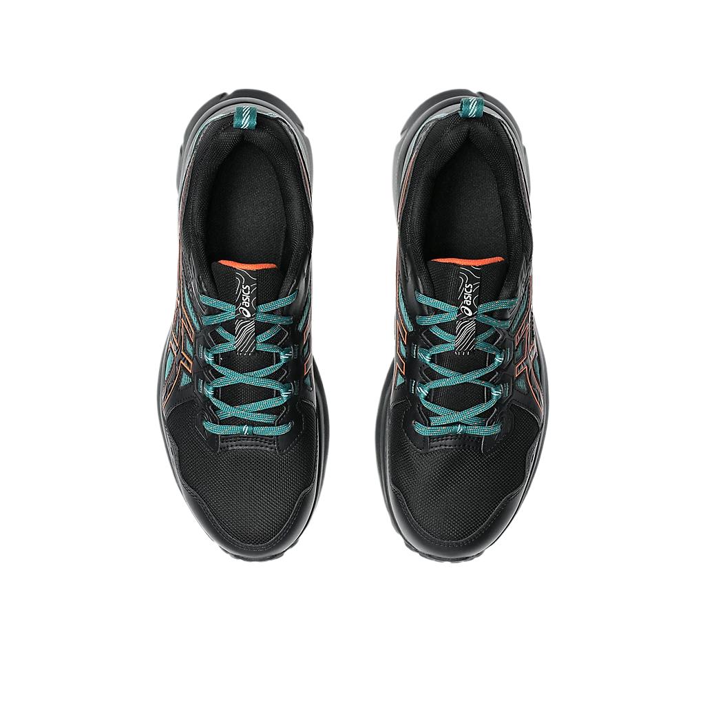 Asics Trail Scout 3 Black Nova Orange Men's Trail Running Shoes 1011B700-005