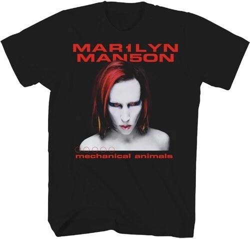 Marilyn Manson - Marilyn Manson - Mechanical Animals T-Shirt - XL Black TS0001MM XXXXL