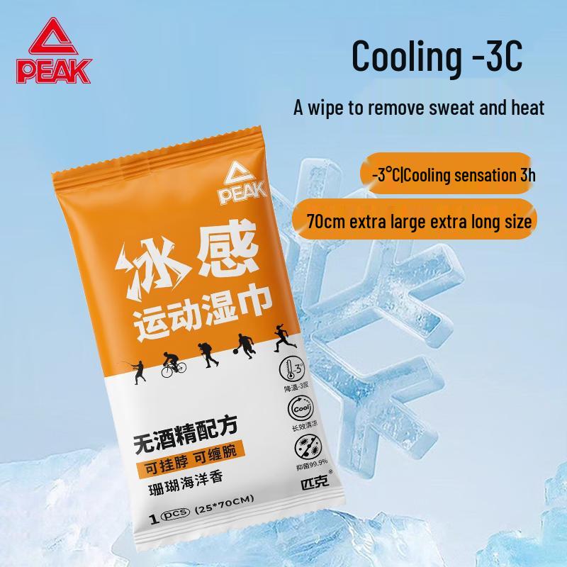 Peak Cooling Alcohol-Free Sports Wipes