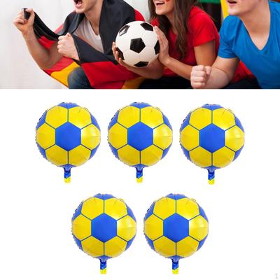 5 Pieces Foil Balloons Fashionable Practical Party Decorations for Wedding Birthday