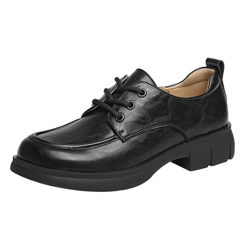 Red Dragonfly Women s Platform Lace-up Loafers WLB35068 37