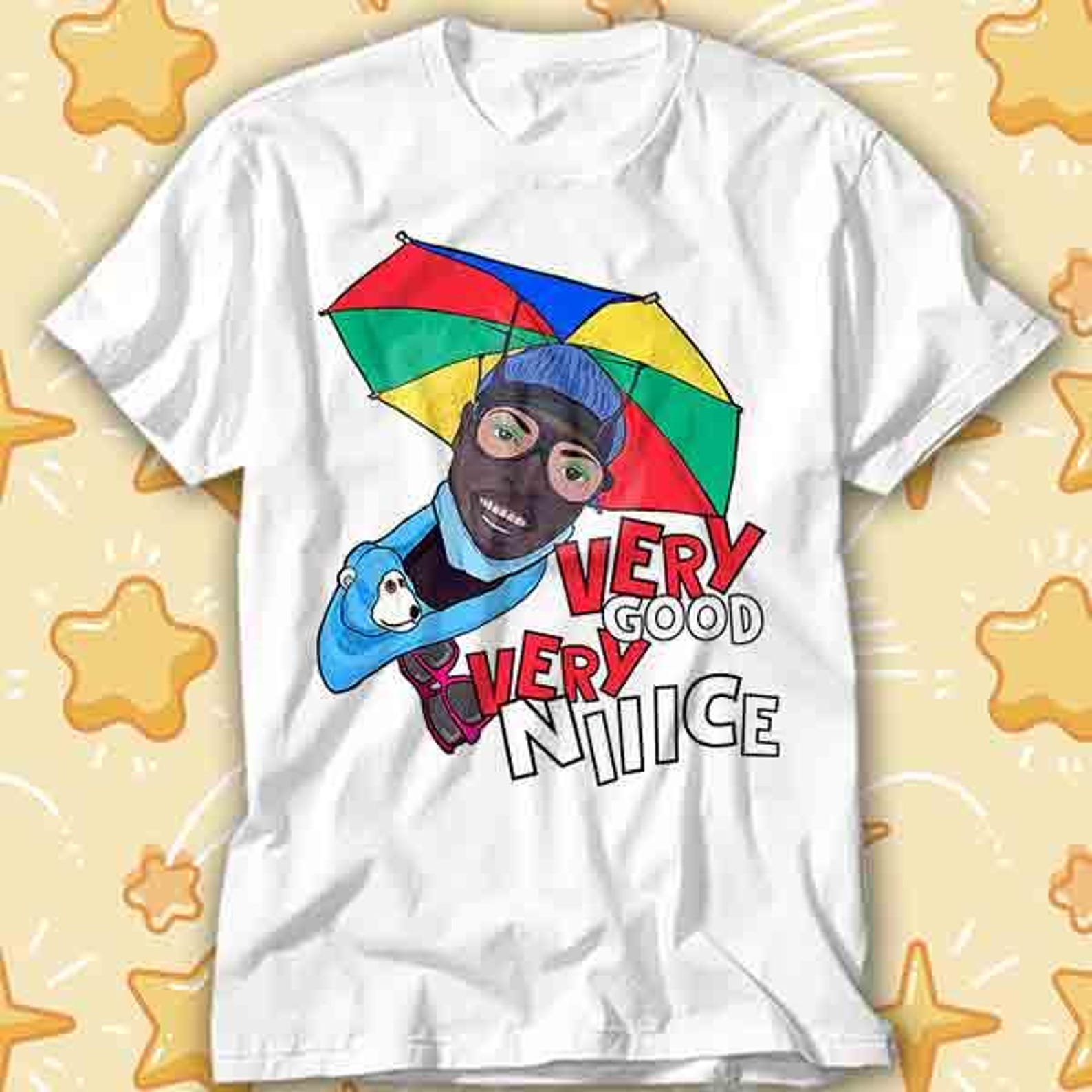 Hello Chicken Nugget Very Good Very Nice Umbrella Hat T-Shirt 465 2XL
