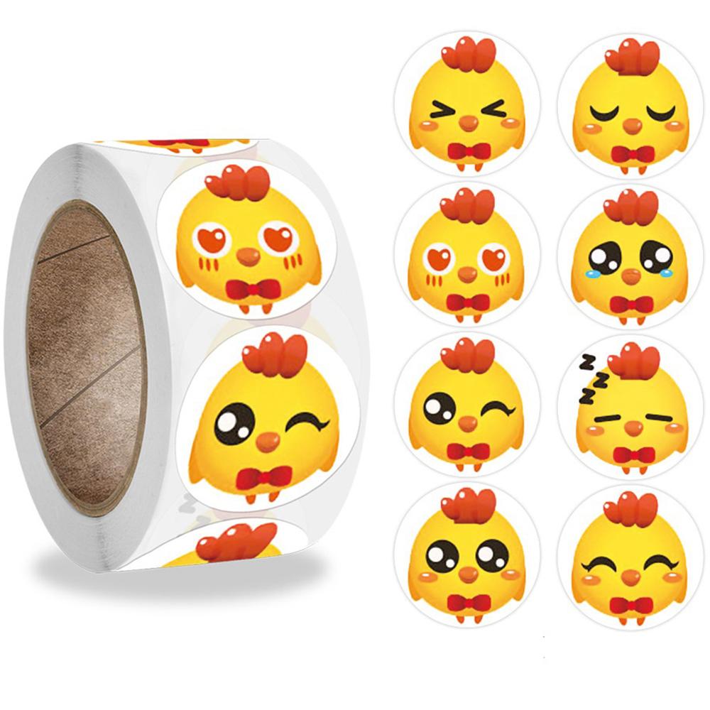 Seals Card Sticker Cute Cartoon Korean Paper X066