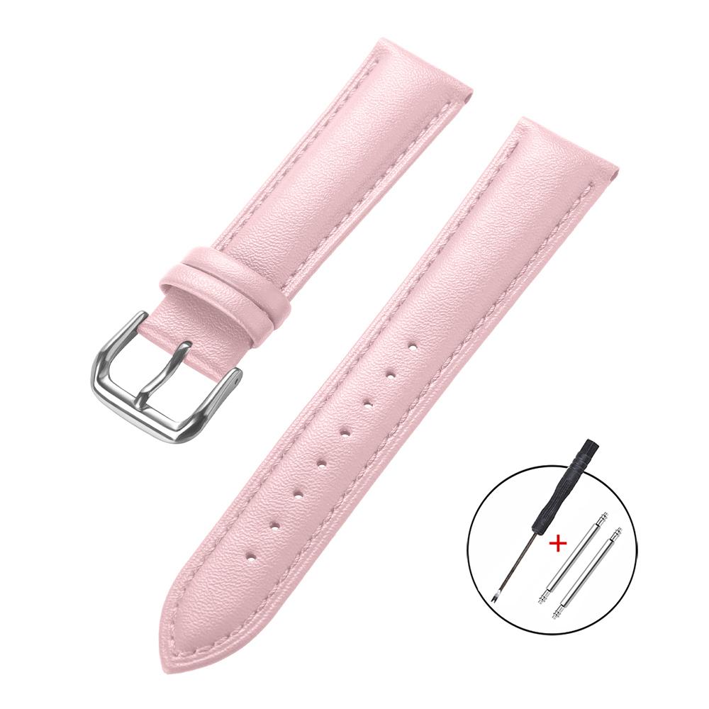 Vintage Leather Watch Strap 18mm 20mm 22mm Universal Bracelet Business Green White Blue Watchband for Men Women Belt Accessories