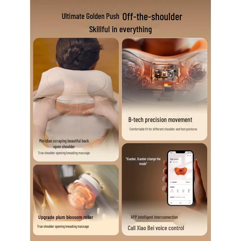 Breo N6mini Smart Neck and Shoulder Massager CN plug (adapter included)