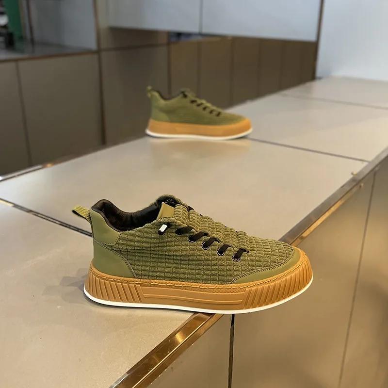 Men's Vulcanize Shoes Non-slip Man Sneakers Designer Man's Vulcanize Shoes Platform Non-slip Running Shoe Sapatenis Masculino