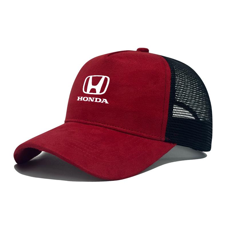 

Car Casual Sunscreen Hat Breathable Baseball Cap For Honda civic accord fit jazz pilot CRV odyssey passport city shuttle HRV