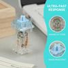 New UR Ice Magnetic Ultra Switch Linear For Magnetic Mechanical Keyboard 22mm Spring 35gf 700Gs RGB Transparent Switch Factory L