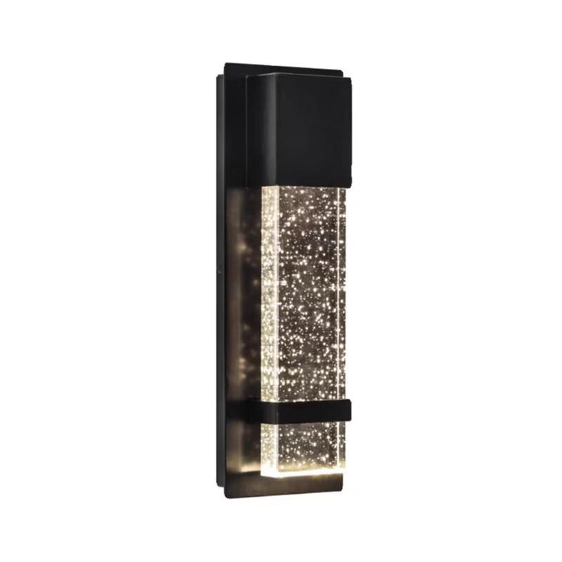 NuFeng Modern Crystal Outdoor Wall Lamp