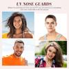 24 Set Sun Protection Nose Patch Uv Protection Golf Patches For Sunscreen Men Women Sports Tanning