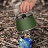 Portable Mini Folding Cup Bowl Set Heat Resistant Folding Camping Teapot Food Grade for Outdoor Travel Hiking Household Supplies
